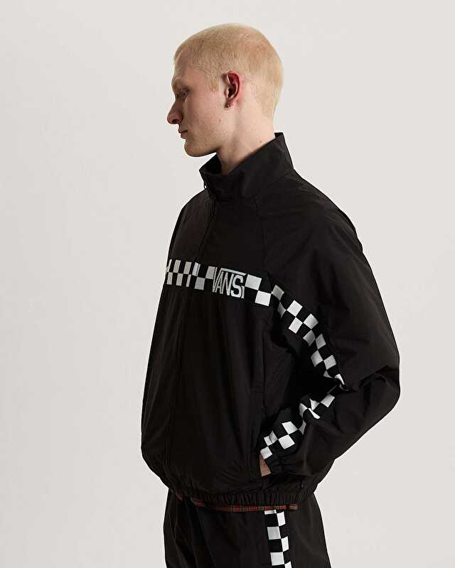 RONNIE COLOR BLOCK CEKET Black