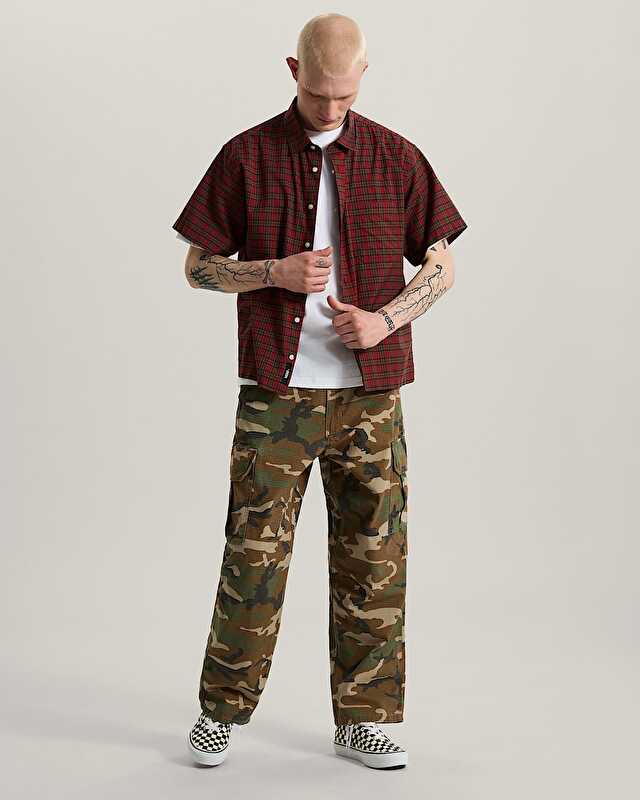 PARA BAGGY AOP CARGO PANTOLON Aluminum Camo