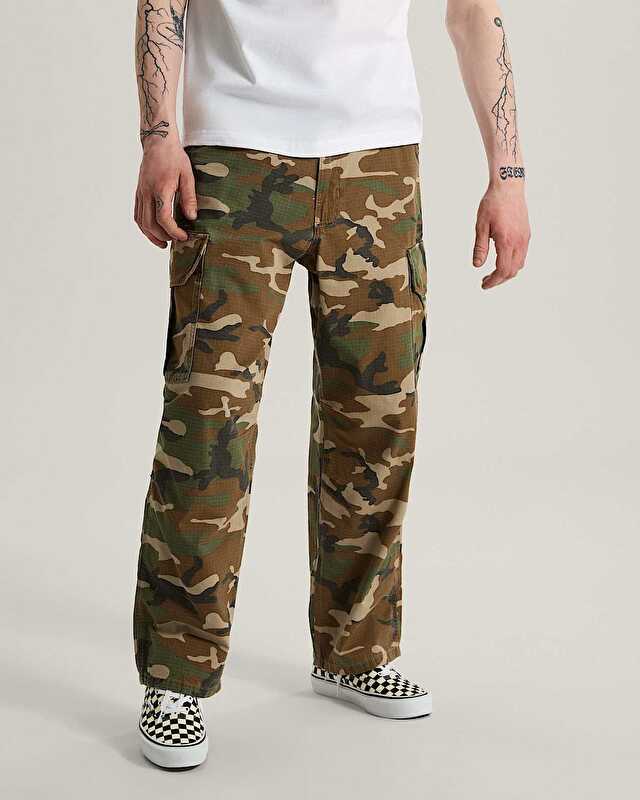 PARA BAGGY AOP CARGO PANTOLON Aluminum Camo