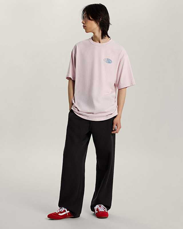STRETCH LOGO STRAIGHT PANTOLON Black