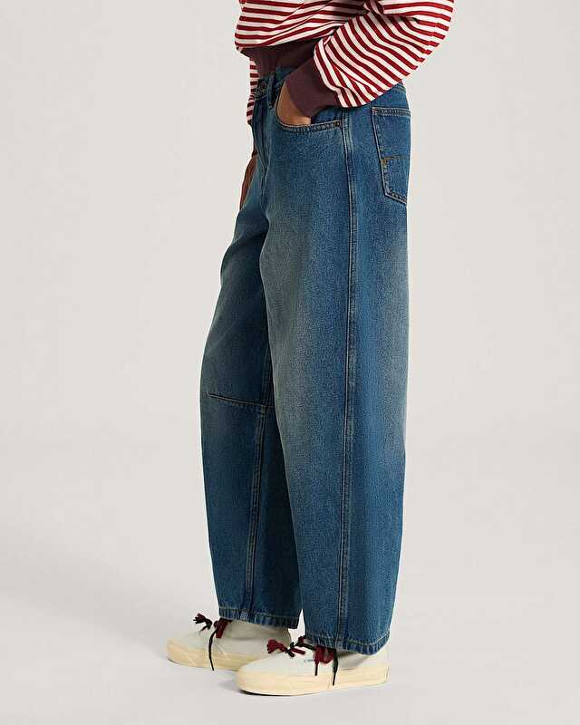 CHECK 5 BARREL PANTOLON Vintage Indigo