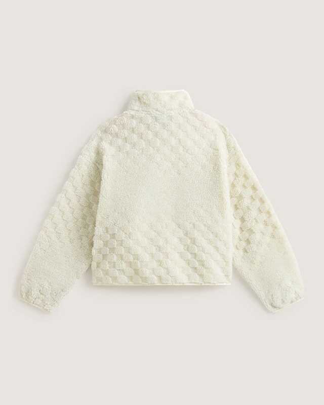 QUEENS HIGH PILE CEKET Marshmallow