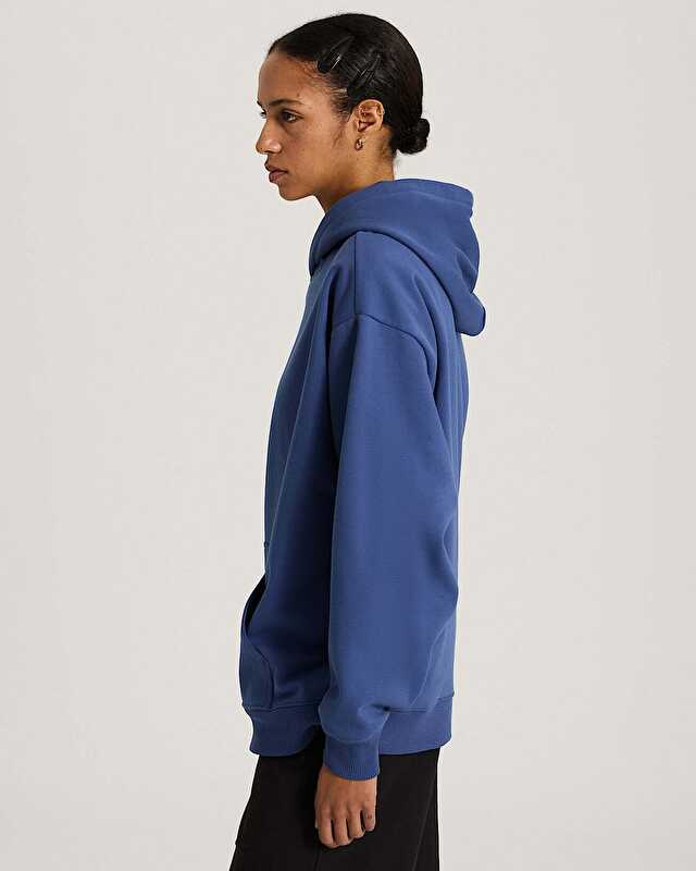 CALI STAMP OVERSIZE KAPÜŞONLU ÜST True Navy