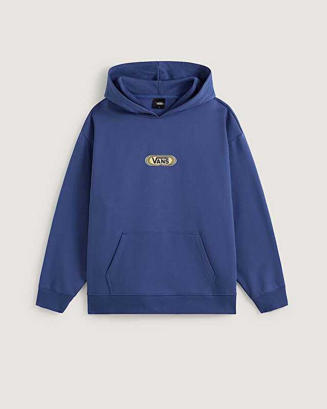 CALI STAMP OVERSIZE KAPÜŞONLU ÜST True Navy