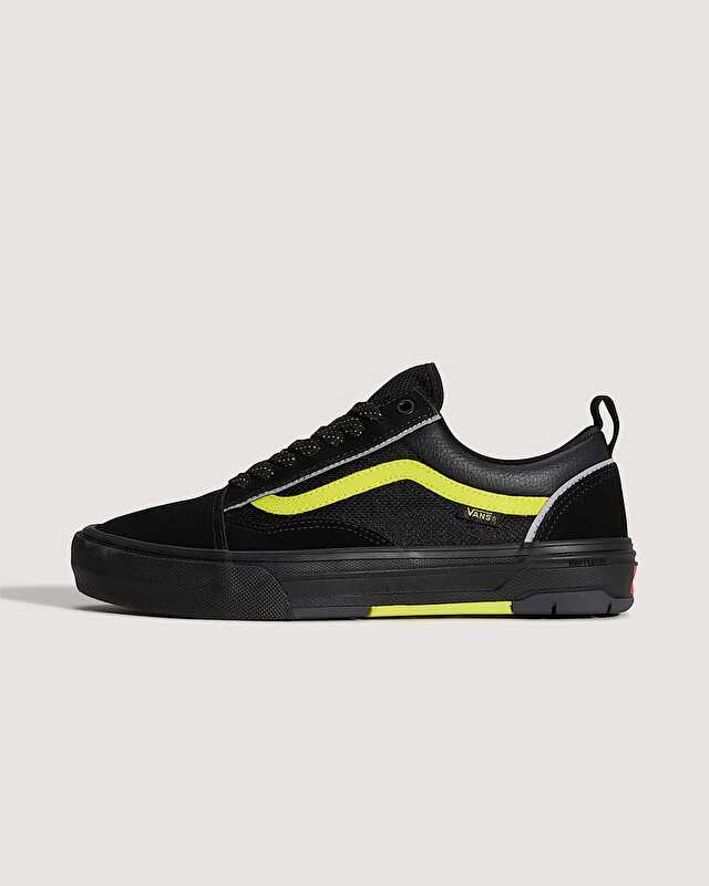 SKATE OLD SKOOL WAFFLECUP AYAKKABI Black/Lime