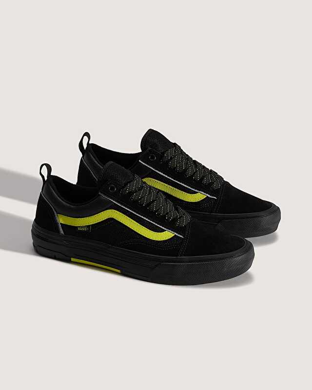 SKATE OLD SKOOL WAFFLECUP AYAKKABI Black/Lime