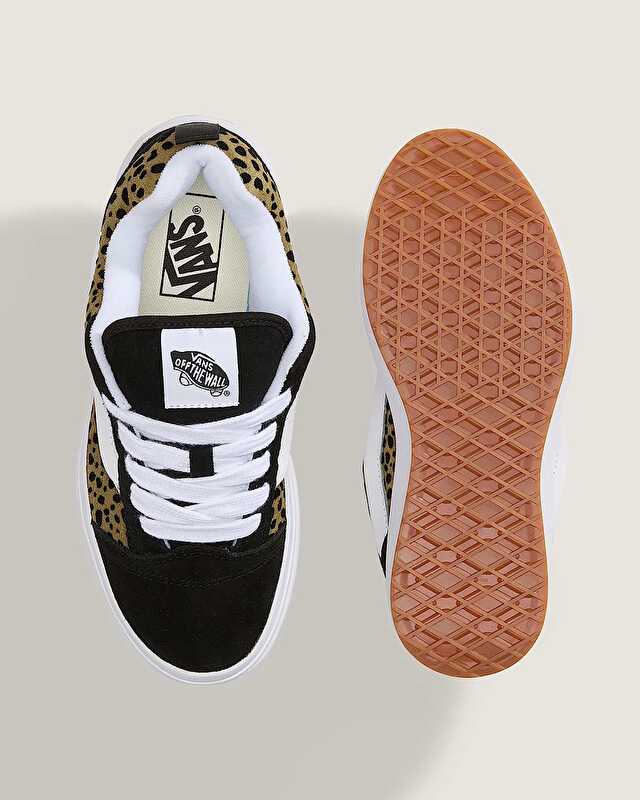 KNU SKOOL PLATFORM LIGHT AYAKKABI Olive Brown/Black