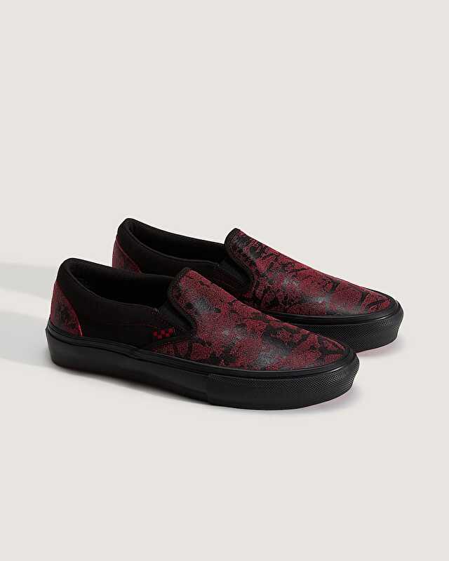 SKATE SLIP-ON AYAKKABI Red/Black