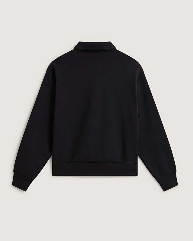 POLO FLEECE KAPÜŞONLU ÜST Black