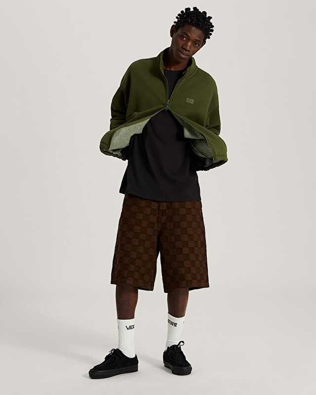 MOCK NECK FERMUARLI SWEATSHIRT Green Balsam