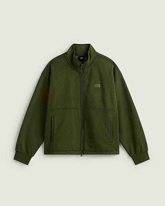 MOCK NECK FERMUARLI SWEATSHIRT Green Balsam