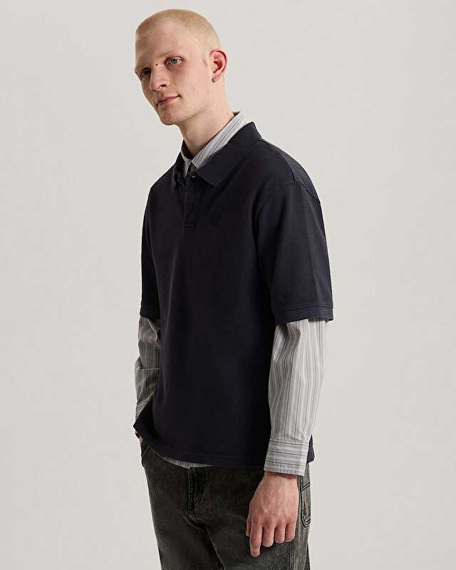 VANS X ROWAN Z WASHED POLO TİŞÖRT Parisian Night