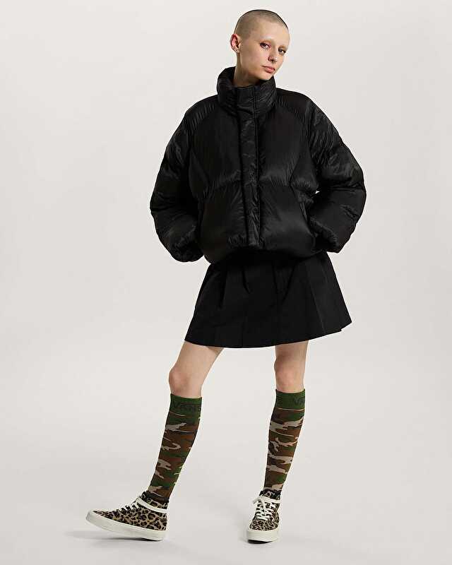 PUFFER CEKET Black