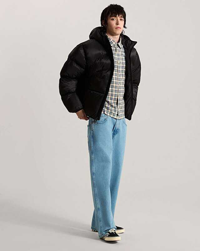 HAWKINGS PUFFER CEKET Black