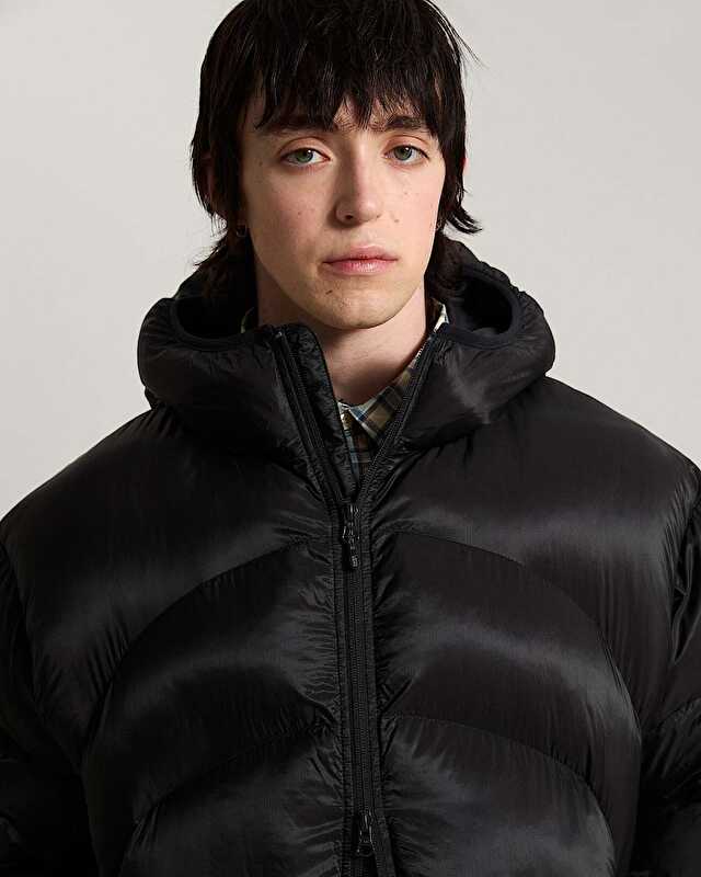 HAWKINGS PUFFER CEKET Black