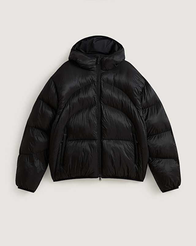 HAWKINGS PUFFER CEKET Black