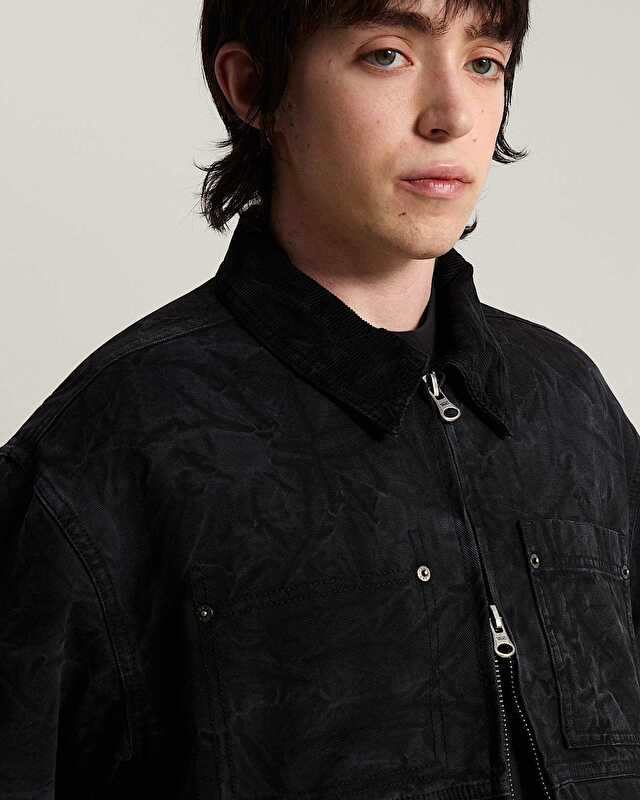 NICO CHORE CANVAS CEKET Black