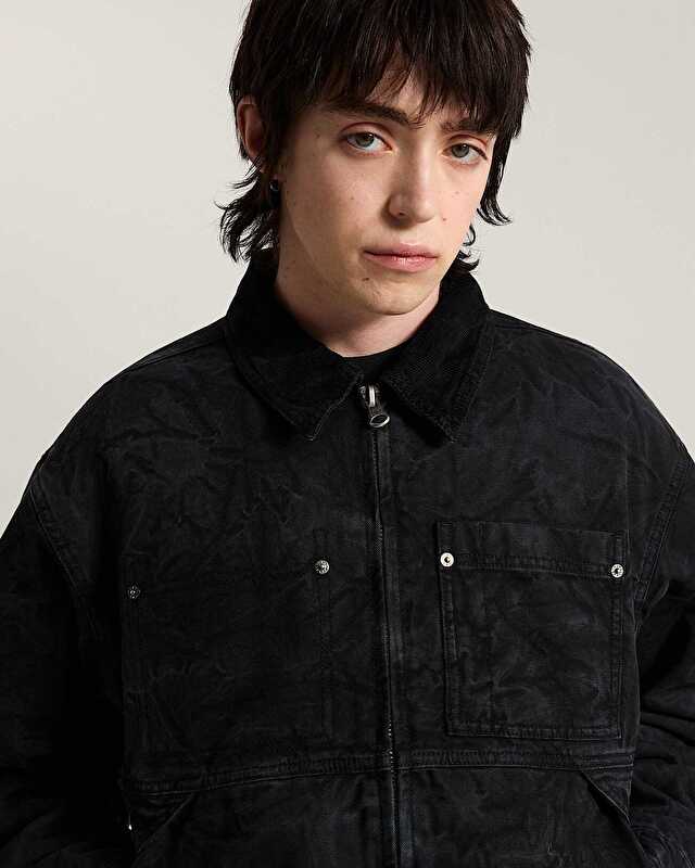 NICO CHORE CANVAS CEKET Black