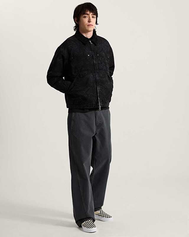 NICO CHORE CANVAS CEKET Black