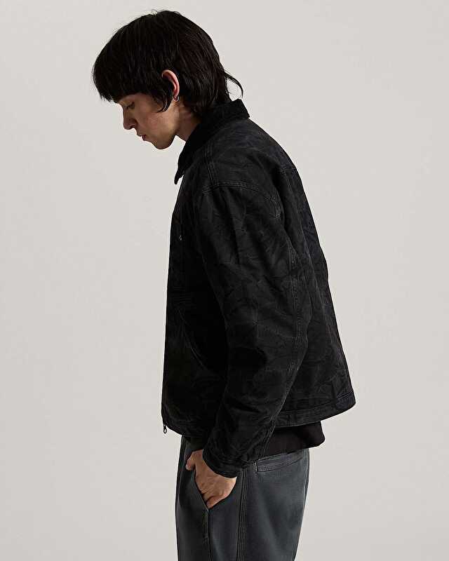 NICO CHORE CANVAS CEKET Black