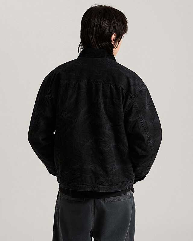 NICO CHORE CANVAS CEKET Black