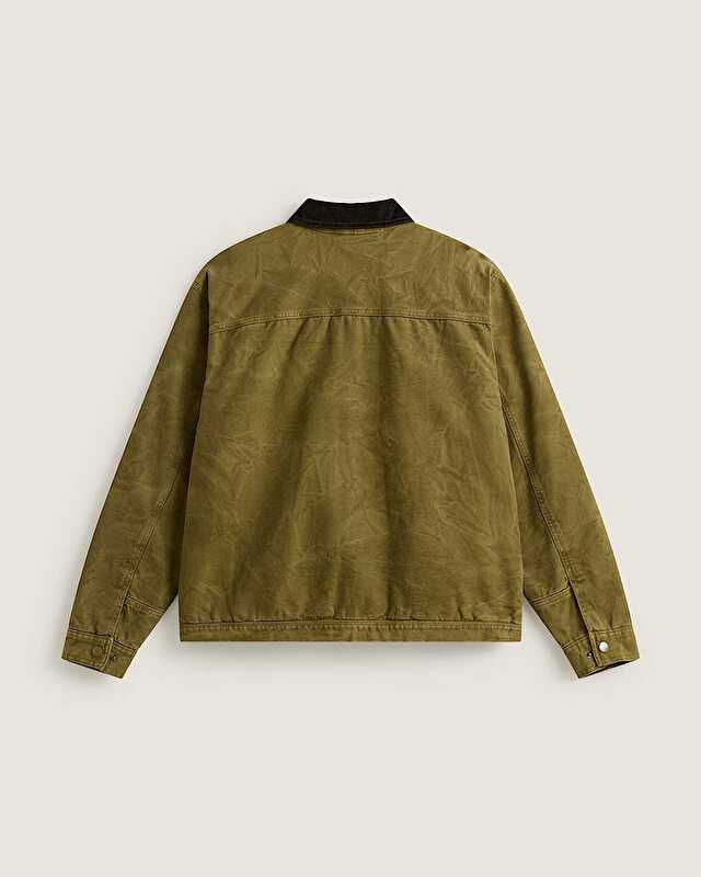 NICO CHORE CANVAS CEKET Olive Brown