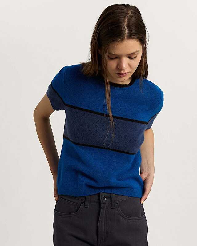 BLOCKED TİŞÖRT Classic Blue